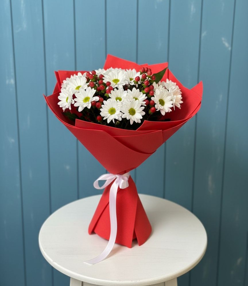 Букет цветов из: Хризантемы в Петровском