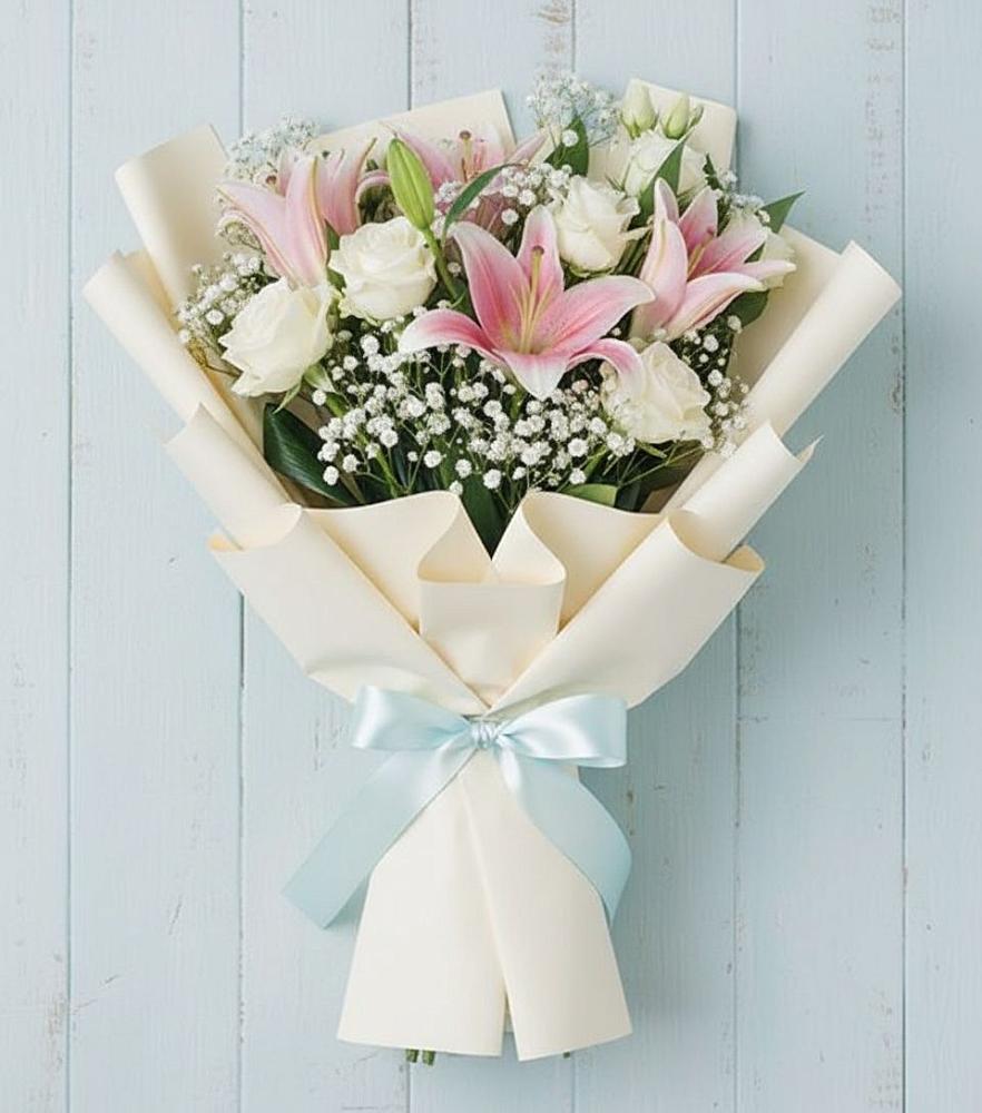 Букет цветов из: Лилии в Петровском