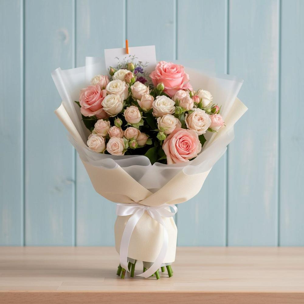 Букет цветов из: Розы в Петровском