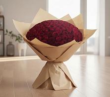 Букет 101 Красная роза в Петровском