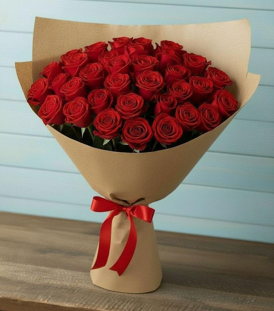 Букет Красные розы Милано в Петровском