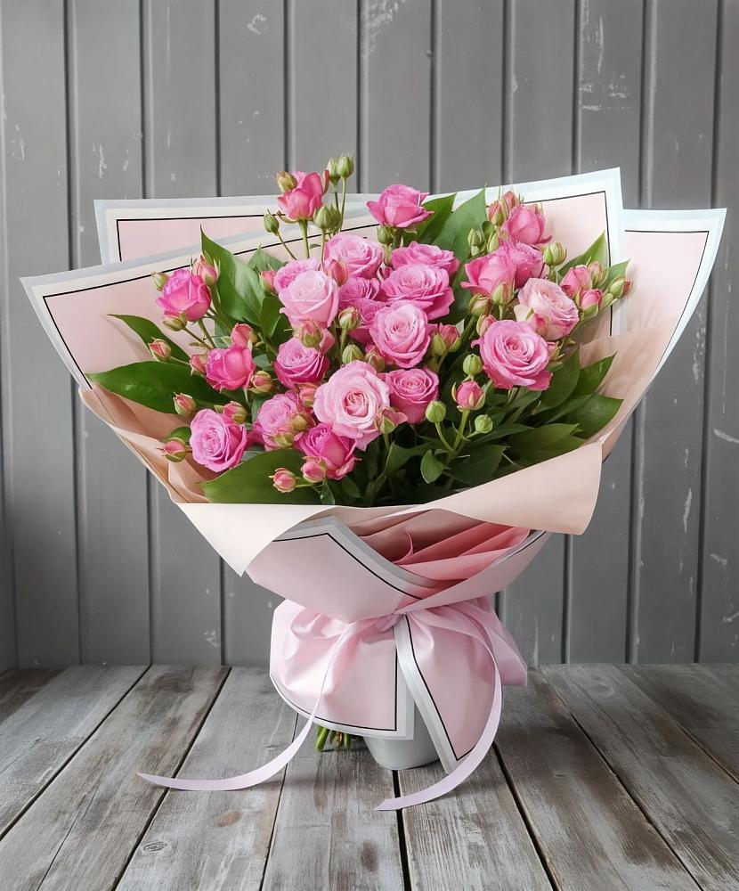 Букет Розовый кустик в Петровском