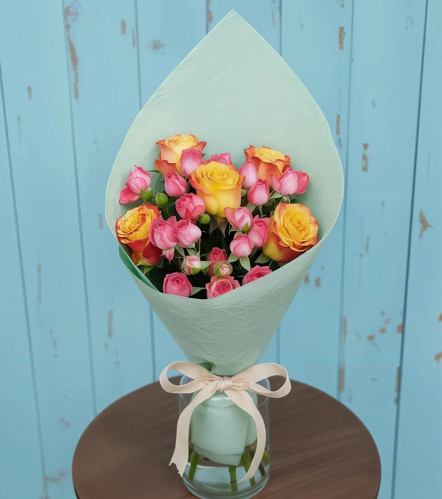 Букет цветов из: Розы в Петровском