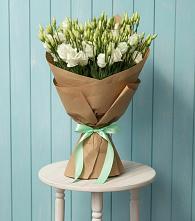 Букет Утренняя Свежесть в Петровском Букет цветов из:  Лизиантусы в Петровском