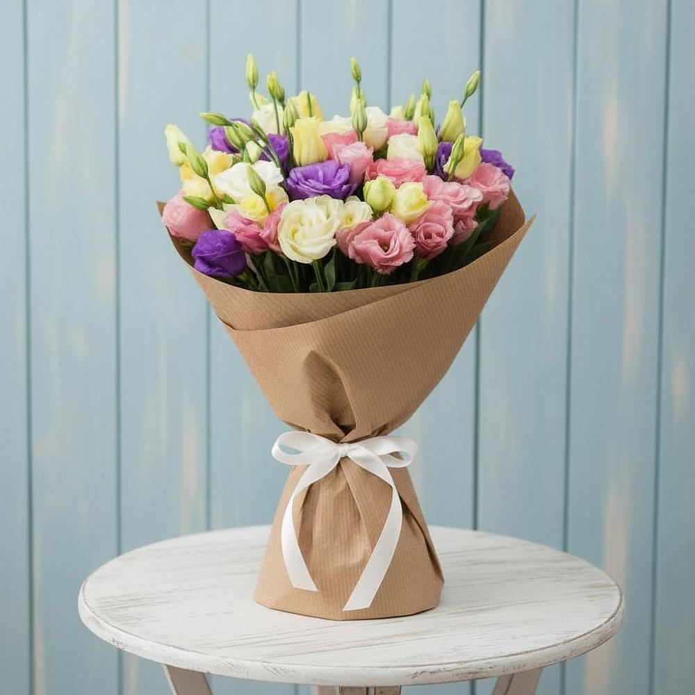 Букет цветов из: Лизиантусы в Петровском