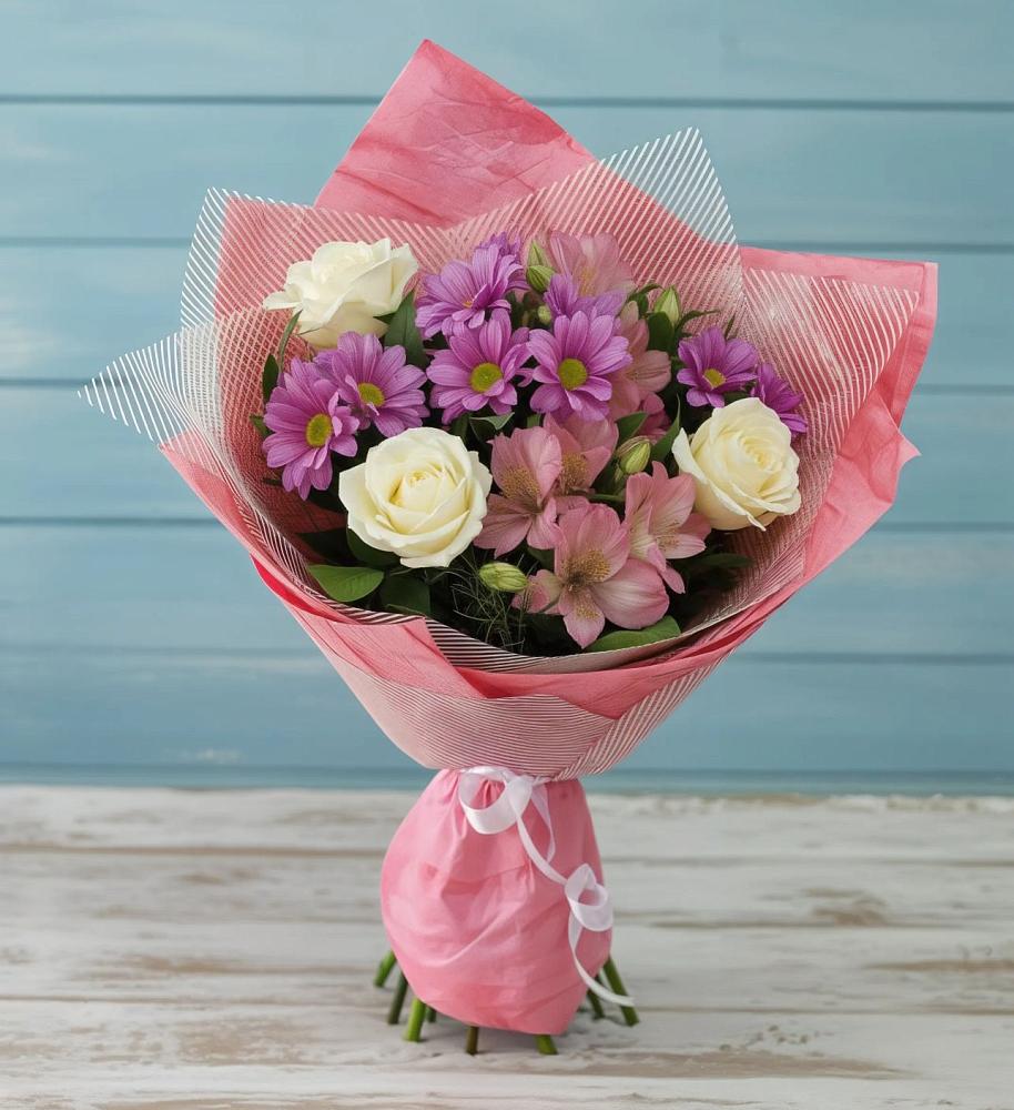 Букет цветов из: Герберы в Петровском