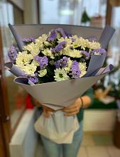Букет цветов из:  Хризантемы #REPLACE_PRED# Петровском