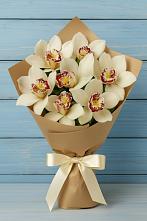 Букет цветов из:  Орхидеи и Розы в Петровском